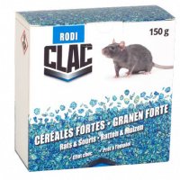 CÉRÉALES FORTES RATS & SOURIS (RÉSISTANT) 150GR