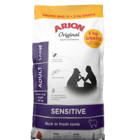 ARION ORIGINAL SENSITIVE MEDIUM 12 + 3 KG